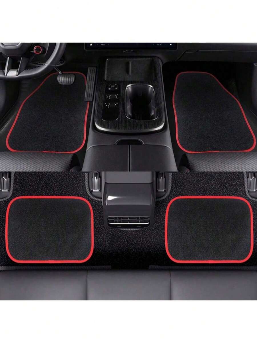 1 Pc Thermal Insulated Crystal Velvet Trunk Pad Printed Anti-Slip Dustproof Universal Compatibility