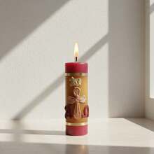 TendenciaCirio Pascual Vela De Oración Artesanal 250 Gms Hecho MexicoCalidad premium