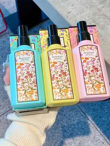 1瓶100毫升香草、薰衣草、茉莉和百合香氛室内喷雾，持久留香，清新空气，适合居家、馈赠亲友、情人节礼物、浪漫婚礼及家庭使用。 - 彩色 - 查看 7