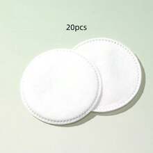 100pcs/Pack Thickened Round Cotton Makeup Remover Pads, Packaged - Multicolor - View 4