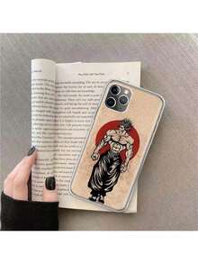 BAKI Hanma Yujiro Anime Phone compatible with Apple  12 13 Mini 15 Pro Max 11 Pro 14 Plus 16 Pro Max 16E Case Shell Cover Clear TPU P, Cover compatible with  17 pro hülle,  17 pro max hülle,  17 hülle,  16 pro hülle - ZA515-4 - Übersicht 11