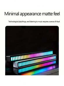 音乐节奏灯 - 派对装饰桌面智能灯条，USB供电无需电池，房间游戏室音乐节奏LED氛围灯 | - 彩色 - 查看 10