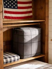 Large Heavy Duty Foldable Storage Bag With Lid - Multipurpose Rectangular Zipper Tote Bag For Clothes, Bedding, Comforters - Under Bed Storage Organizer, Dorm Essentials, Moving Supplies - Breathable Fabric Bag - Multicolor - View 1