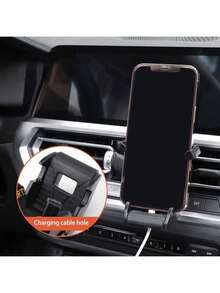 赛车风格手机支架，GPS支架，兼容及其他手机，通用型车载出风口手机支架 - A - 查看 5