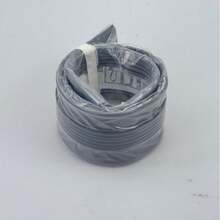 1pc Door Draft Stopper With Gray Fur, Soundproof And Air Conditioning Insulation Door Bottom Seal Strip