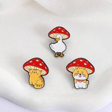 可爱又有趣的尖叫胸针、浣熊和豚鼠徽章和翻领别针可以别在夹克、帽子和背包上，是绝佳的礼物。 - 彩色 - 查看 7