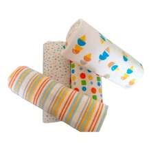 TendenciaSet 4 Sábanas Para Bebé Manta Franela Cobijas Recién NacidoCalidad premium - 1 - Ver 3