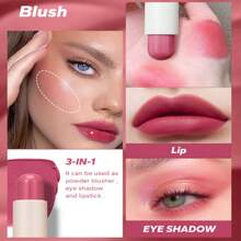 beauty glazed 腮红棒 - 腮红 - 适合年轻肌肤的腮红 - 持久不卡粉，质地柔滑 - 持妆12小时，易于晕染 - #102 - 查看 6