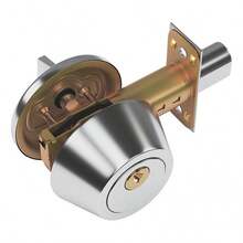 TendenciaCerrojo Mariposa Cerraduras Chapa Puerta Principal NegroCalidad premium - Plateado - Ver 13