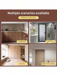 1 pieza Percha multifunción, Gancho para puerta ahorra espacio, Gancho de almacenamiento versátil, Material de plástico ABS, Fácil instalación. Cada percha tiene 5 ganchos para colgar abrigos, toallas, sombreros, bolsas, etc. Adecuado para baño, dormitorio, armario, se puede usar como gancho de armario, gancho de almacenamiento, gancho práctico, accesorio de decoración de habitación, accesorio de decoración de dormitorio, decoración navideña. - Multicolor - Ver 6