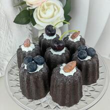 Koruli Model Realistic Afternoon Tea Dessert Bakery Decor, Photo Prop, Stress Relief, Emotion Soothing, Gift, Holiday Gift, Birthday Gift, Christmas Gift - Multicolor - View 3