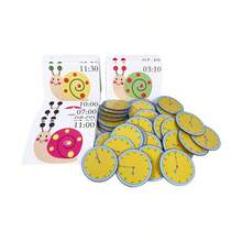 qixi 1pc Primary School & Kindergarten Math Whole Hour & Half Hour Cognition Intelligent Model Numeric Toy, Children's Time Learning Educational Tool - Multicolor - View 7