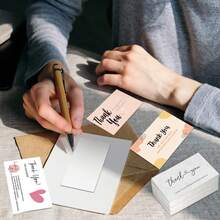 Six Different Designs, Each With 200 Cards Available, Are Perfect For Online Retailers, Business Supplies Stores, And Local Shops – Exclusive Thank-You Cards For Businesses. - 200 hình ảnh laser màu - Xem 3