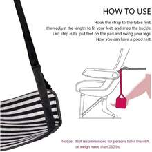 Hamaca de Reposapiés Ajustable para Viaje y Oficina - Suministros para Interiores del Automóvil - Reposapiés de Tela para Avión,37543611 - Multicolor - Ver 2