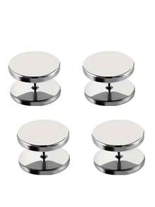 2/4 pièces Clips spiralés sans couture - Clips de manchette en métal amovibles, convenant aux pulls, jupes, ourlets de pantalon | Couleurs mélangées | Boutons décoratifs de mode pour cols, poignets et retouches de vêtements, clips pour vêtements, fixateurs d'ourlet, design de clip minimaliste, clips pour tissus - Multicolore - Voir 13