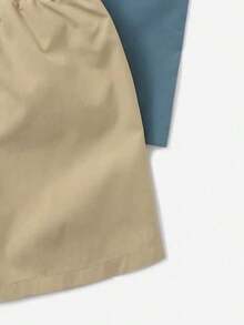 3 chiếc quần short họa tiết hoạt hình cho bé trai tuổi teen, có dây rút ở eo và túi chéo. - Nhiều màu - Xem 6