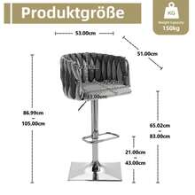 Dining Chairs - Gray - View 2