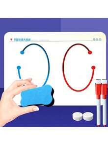 Juguetes para el desarrollo del cerebro izquierdo y derecho, juguetes de entrenamiento para el pensamiento integral del cerebro de los niños, ayudas didácticas para ejercitar la concentración, la atención y la motricidad fina - Multicolor - Ver 5