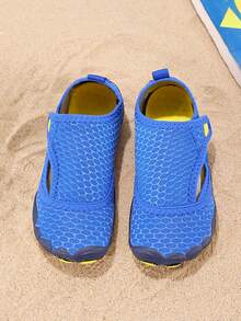 Children's Shoes, Children's Wading Shoes & Water Shoes, Children's Water Shoes In Multiple Colors, Parent-Child Shoes, Breathable Fabric Upper, Non-Slip Soft Sole, Outdoor Wading Water Shoes For Boys