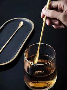 1pc Long Handle Spoon, Japanese Style Seasoning Spoon, Honey Coffee Stirring Spoon, Tea Spoon, Cup Companion Gift - Multicolor - View 11