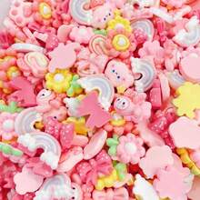 20个卡通混色配件，不褪色，无异味，适用于手工发饰/DIY贴纸/剪贴簿/装饰品/创意手工DIY