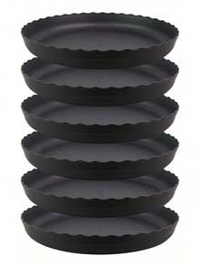 TendenciaJuego De 6 Bandejas Para Macetas Con Borde, P/ Maceta 30cm NegroCalidad premium - 1 - Ver 10