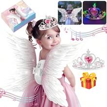 TendenciaSet De Alas De Hada, Con Luces Y Música,halloween FiestaCalidad premium - Blanco - Ver 9