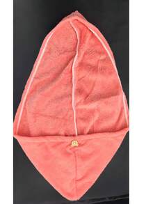 新款加厚双层珊瑚绒女士干发巾帽，超强吸水速干干发巾/浴巾 - 彩色 - 查看 4