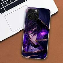 Custodia per telefono compatibile con anime Code Geass, adatta per modelli 11, 12, 13, Mini, 14, 15, Plus, 17, Air, 16, Pro, Max, 16E, 7, 8, SE 2020. Custodia personalizzata con stampa, compatibile con app, compatibile con custodie per iPhone 17, 17 Pro, 17 Pro Max - TA1099-6 - Visualizzare 5