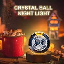TendenciaLámpara De Noche Led Fútbol 3d Bolas De CristalCalidad premium - 1 - Ver 6