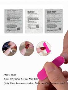 24 Stücke französische mittlere quadratische Nagel Aufkleber, fügen Sie süße Akzente zu Ihrem Leben hinzu. Blaues Herzmuster, französische Nagel Aufkleber passen perfekt, komplette Abdeckung Kunst Nagel Set beinhaltet 1 Aufkleber Bogen und 1 Mini Nagelfeile, geeignet für tägliche Dates, Büro, Zuhause Treffen, ideales Schmuckzubehör für Frauen. Set beinhaltet 1 Nagelfeile und 1 Gelee Gel. Nagel Zubehör - Kadettenblau - Übersicht 6