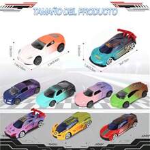 12 Pcs Juguetes de Coches de Cambio de Color para Niños Vehículos Recuerdos de Fiesta Temáticos Bolsa de Regalos de 4-8 Años Regalos Divertidos para Niños - como en la foto - Ver 2