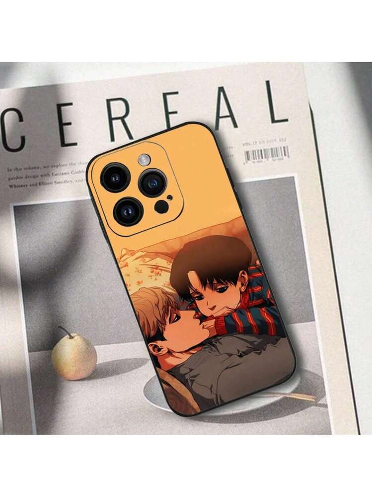 K-Killing S-Stalking Phone Case Compatible With 16, 15, 14, 13, 12, 11, XS, XR, X, 8, 7, Pro, Max, Plus, Mini Silicone Black Case, Case Compatible With 17 Pro Max Case, 17 Pro Case, 17 Case, 16 Pro Max Case - Z5 - 查看 5