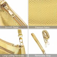 Bolso de hombro Mujer - Oro - Ver 5