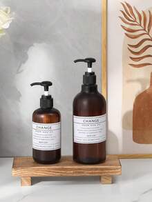 Wooden Base Bathroom Shelf Tray, Suitable For Decoration, Small Wooden Tray, Rustic Style Bathroom Decor, Can Hold Soap Bottles, Plants, Cosmetics, Candles, Towels, Jewelry And More.