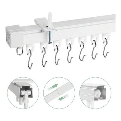 TendenciaCortineros Ajustable Riel Para Cortina De Techo 0.8-2.1mCalidad premium