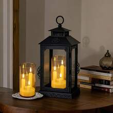 TendenciaVela Led Parpadeante Con Pantalla Decorativa 3 En 1Calidad premium - Gris - Ver 7