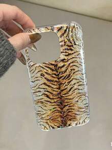 虎纹环氧树脂涂漆防摔手机壳，兼容 17/17 Pro/17 Pro Max/16/15 XR/7/8/16 Pro Max/13/15 Pro Max/12 Pro Max/13 Pro Max/14 Pro Max/13 14 11 12 P14 P11软壳 P12 防摔 XS/XR/78P/78GES2，兼容三星Galaxy S25/S25 Plus/S25 Ultra、A16/A36/A26/A56、S24手机保护套 - 彩色 - 查看 1