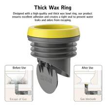 Tendencia2 Bridas De Inodoro Con Anillos De Cera Y Válvula CheckCalidad premium - 1 - Ver 3