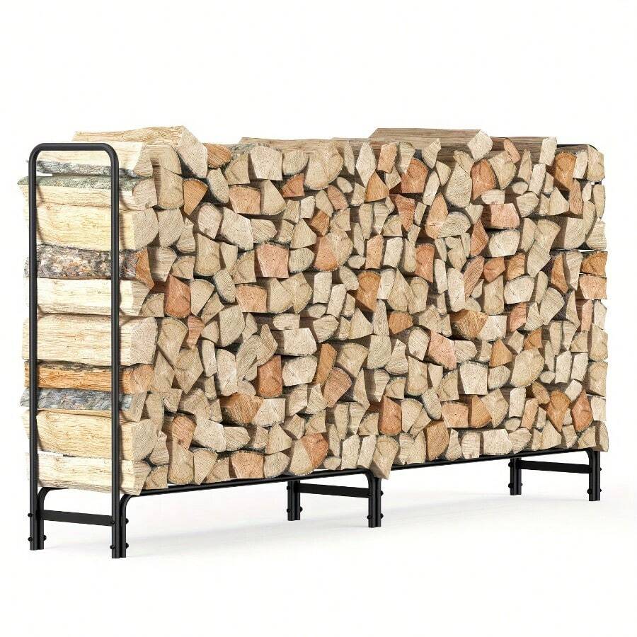 Firewood Racks - Black - View 1
