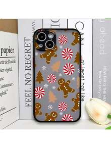 Custodia per telefono con grafica di albero di Natale e biscotti di panpepato, compatibile con Samsung Galaxy S25, S24, S23 Ultra, S22 Plus, S21 FE 5G, regali di Capodanno, compatibile con custodia per iPhone 17 Pro Max, 17 Pro, 17, 16 Pro Max - Modello FG-A1150T4 - Visualizzare 6