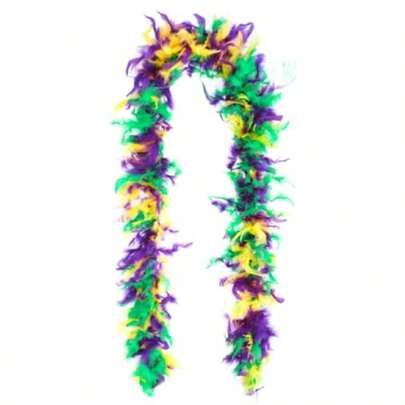 Mardi Gras Feater Boa  Women 2 Ya Feater Boa  Carnival Alloween Costume Accessories Cing Party Fr Multicolor