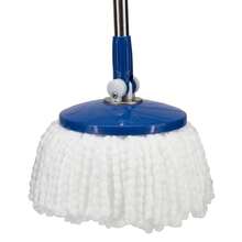 6 PCS Spin Mop Replacement Head For Hurrica, Mopnad, Cassabel And Other 360 Spin Mop Systems, Microfiber Spin Mop Refills (White) - trắng - Xem 7