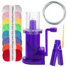 Portable Handmade Weaving Loom, Craft Weaving Tool, Weaving Spool, Weaving Maker For DIY Bracelets - Multicolor - View 15