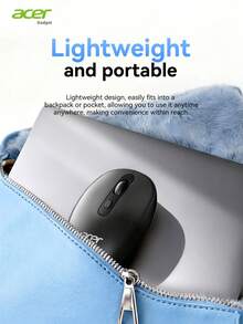 Acer OMR282 Wireless Silent Mouse, 2.4G Connection, Office & Business Portable, Lightweight Ergonomic Design, Long Battery Life, High DPI, Cute Mini Design