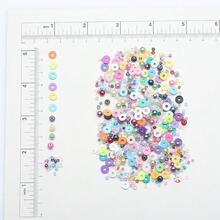 软陶瓷仿珍珠、小米珠、彩色珠子套装，DIY手工饰品，友谊手链，项链材料配件 - 彩色 - 查看 6