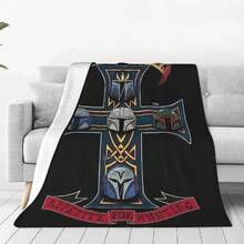 M-Mandalorianed Movie Blankets Warm Flannel Throw Blanket For Bedding Couch Quilt.Jpg - White - View 1