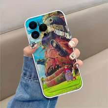 Póster de El Castillo Ambulante. Esta elegante funda es compatible con los modelos  16, 15, 14 Pro Max, 13, 12, 11, XR y XS Plus. Fabricada en silicona TPU, ofrece protección contra golpes y caídas, además de una sensación superior. Es un regalo ideal para familiares, amigos y seres queridos, y una opción perfecta para Navidad.fundas para ,accesorios para celular,fundas para celular,funda  13,fundas ,fundas para  13,funda  16,funda  17 pro max, 17 pro max,funda  15,funda  17,funda ,fundas para  16,fundas  15,funda  14,fundas  17 pro max,protector para ,fundas  11,fundas  12,funda  17 pro,fundas  13,,case  17 pro max,fundas para  11,fundas para  12,El castillo ambulante,,navidad,fundas navideñas ,funda navideña - transparente - Ver 6