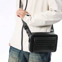 New Multi-Function Password Lock Chest Bag, Anti-Theft Outdoor Casual Crossbody Bag, Minimalist Fashion Shoulder Bag Phone Bag , Vintage - Multicolor - View 5