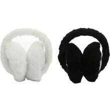 2/1 Cặp bịt tai unisex màu trơn - Bịt tai bằng vải nhung mềm mại, bịt tai màu trắng tuyết dành cho nữ, bịt tai có thể gập lại, bịt tai giữ ấm dễ thương cho nữ, băng đô điều chỉnh được, lớp lót nhung giữ ấm, bảo vệ thoải mái khỏi cái lạnh, thích hợp cho các hoạt động ngoài trời, tiệc tùng, chụp ảnh vào mùa đông và mùa thu. - Nhiều màu - Xem 8